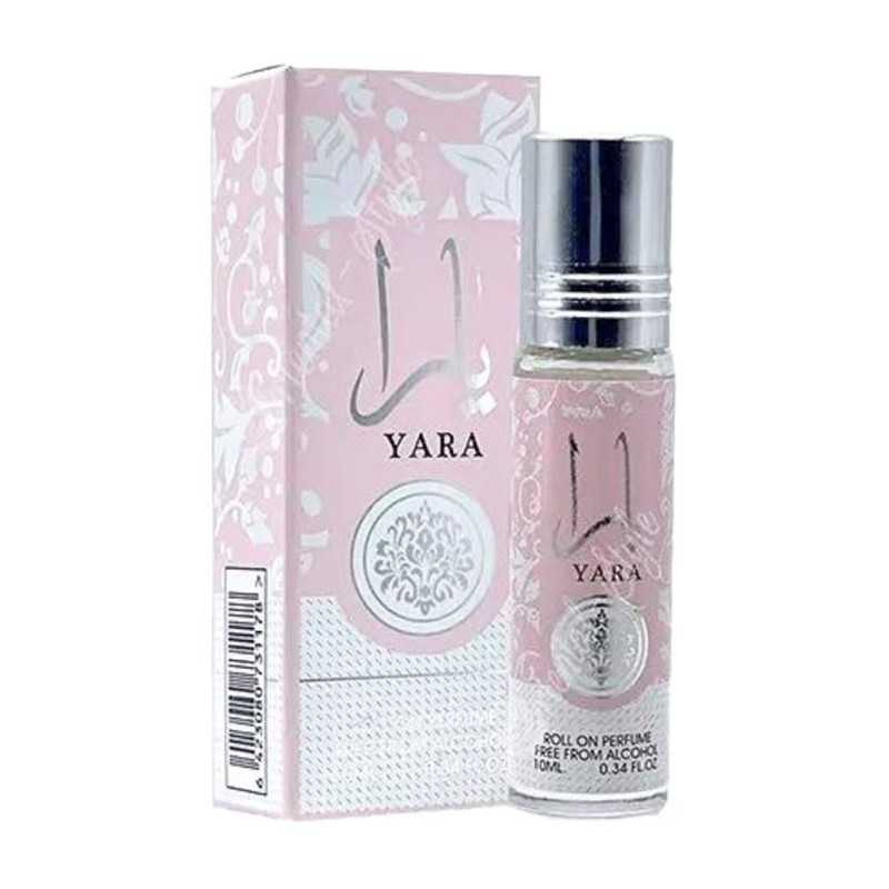 Yara Pink Lattafa Musk Roll On Oil 10ml MyCospara