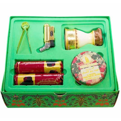 Al haramain coffret oudh ma'al attar mediaum encens bakhur