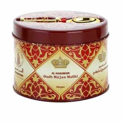 Al haramain oudh ma al jun maliki incense bakhoor 50g
