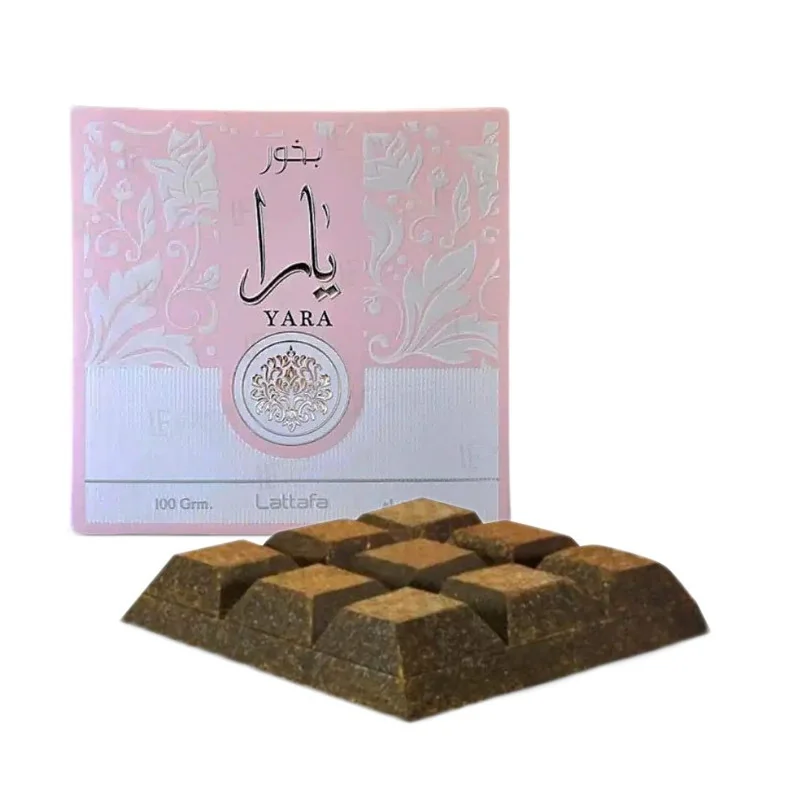 Yara Pink Lattafa Tablette encens bakhour MyCospara